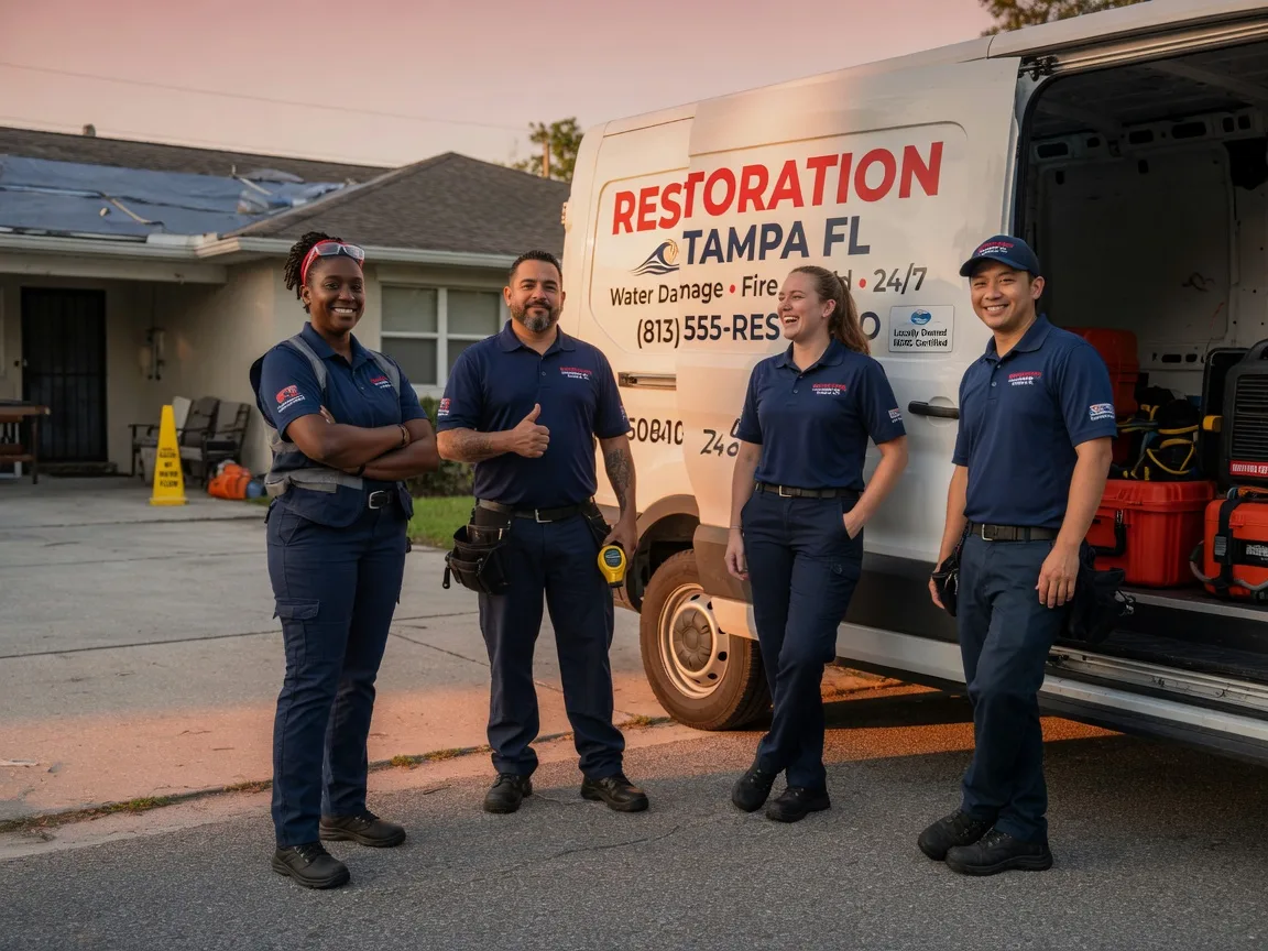 Water Damage Restoration company in Thaxton, MS